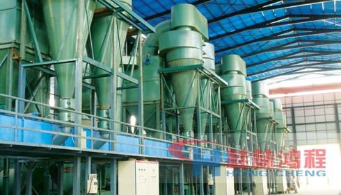 大理石磨粉機，頁巖磨粉機，鉀長石磨粉機，石膏磨粉機,磨粉機，石灰石干法脫硫，石灰石干法脫硫原理,HC1700縱擺式磨粉機