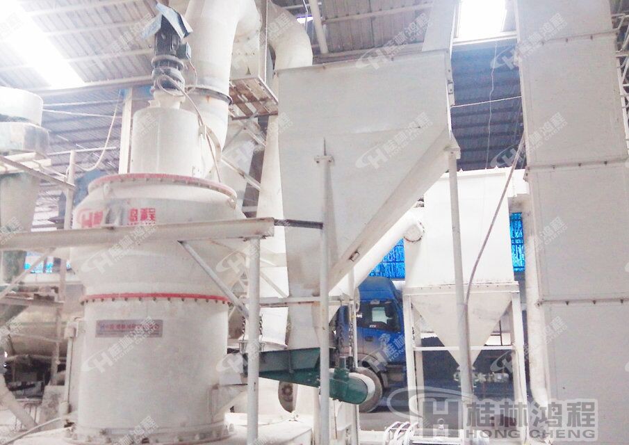 80-800目貝殼磨粉機，貝殼雷蒙磨粉機，經濟型貝殼磨粉機-桂林鴻程HC系列縱擺式磨粉機
